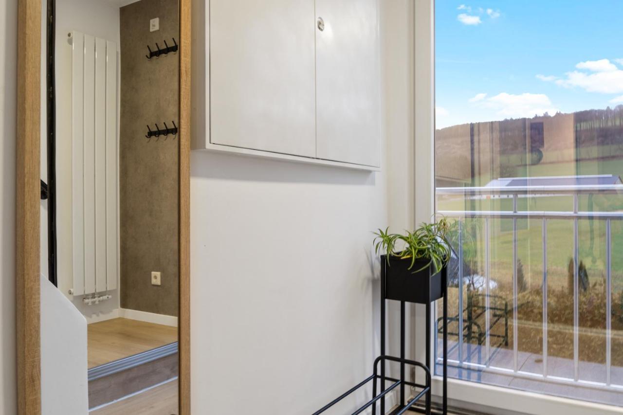 Modernes 3-Zimmer Loft Mit Balkon Hennesee 5 Min Eslohe Exterior foto